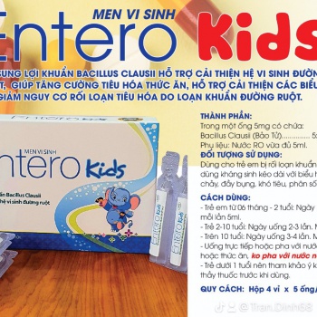 MEN VI SINH ENTERO Kids